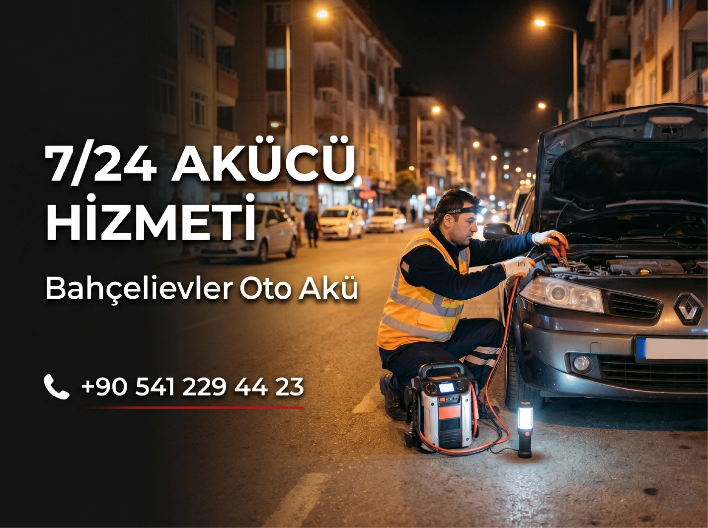 7/24 Akücü Hizmeti
