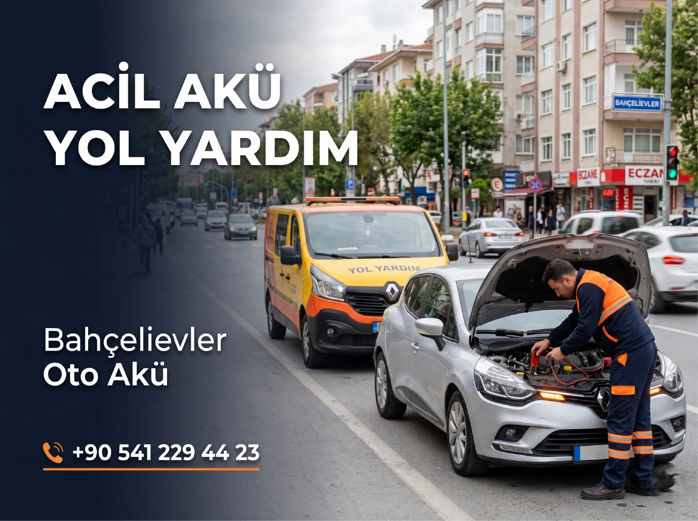 Acil Akü Yol Yardım
